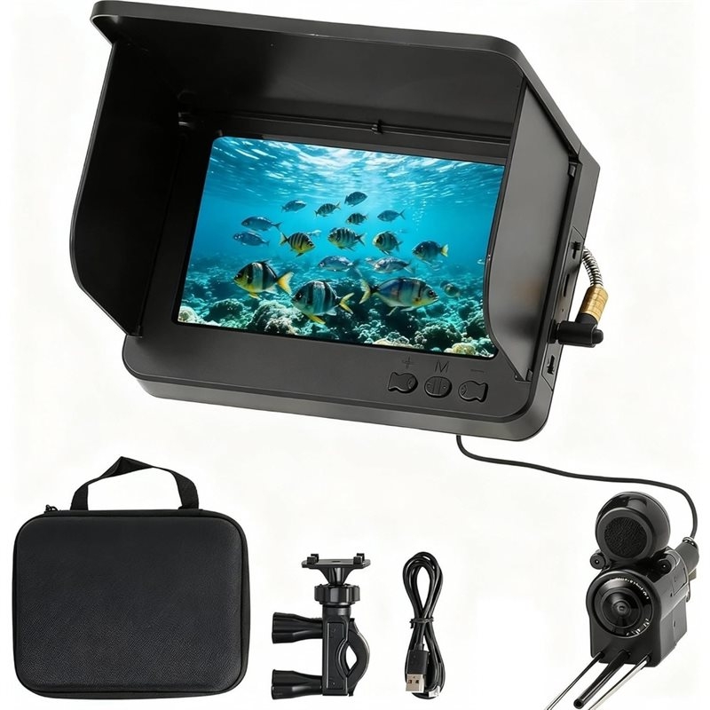 Fish Finder Portable - Câmera de Pesca Subaquática AA90 com