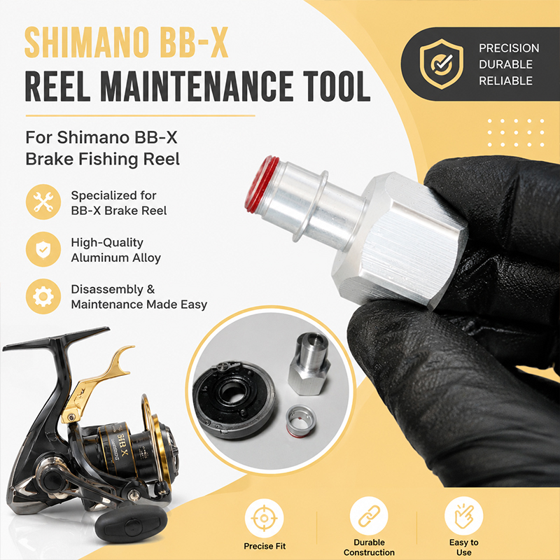 Shimano Reel Stradic - Ferramenta Integrada de Desmontagem e Reparo
