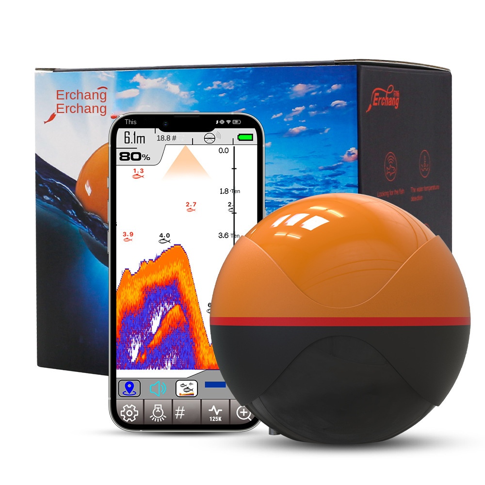 Novo Localizador de Peixes Int - Fish Finder avaliação e preço