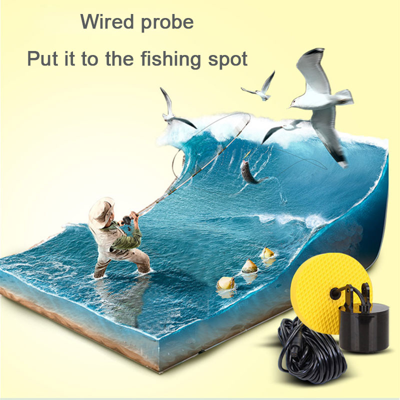 100m com fio tela colorida por - Fish Finder Portable avaliação e preço