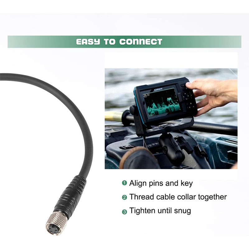 1852072 ‎ Cabo Adaptador Unive - Fish Finder Cable avaliação e preço