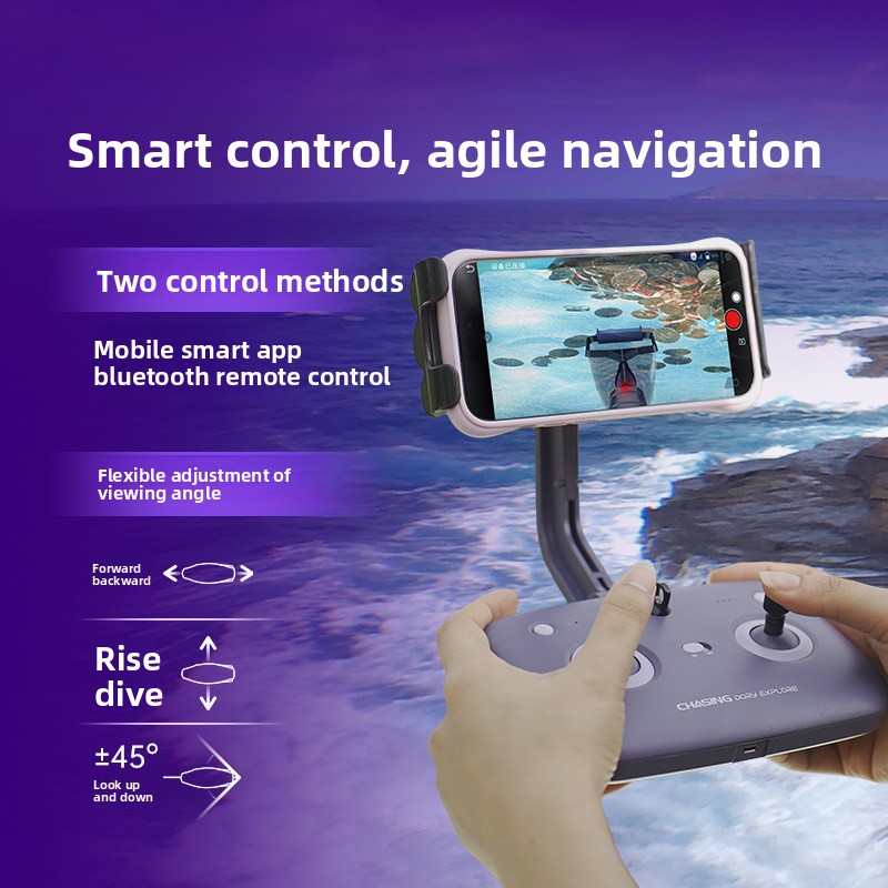 Drone Subaquático com Controle - Underwater Camera avaliação e preço