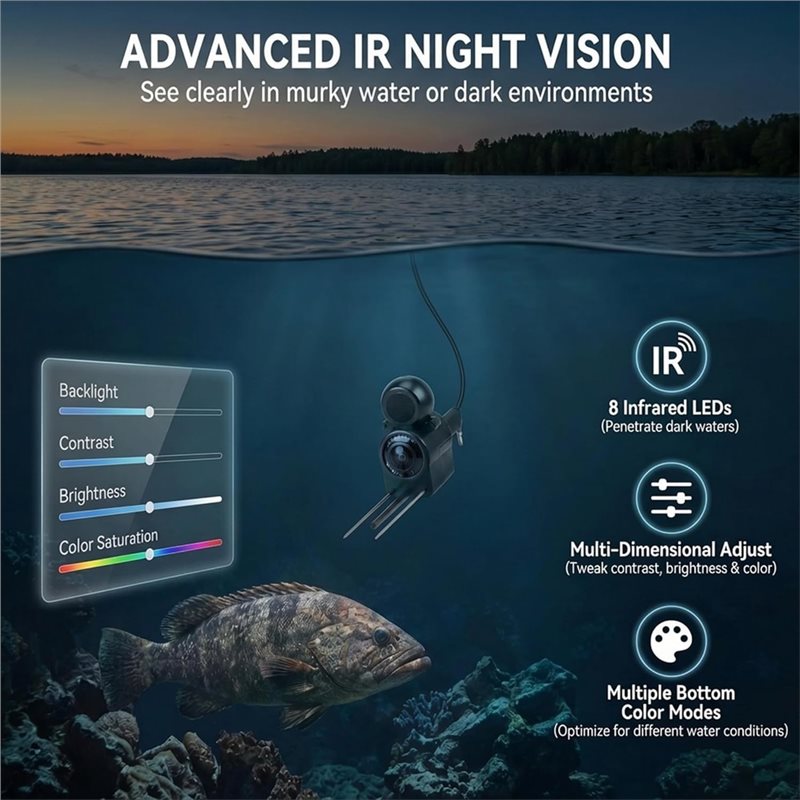 Câmera de Pesca Subaquática AA - Fish Finder Portable avaliação e preço