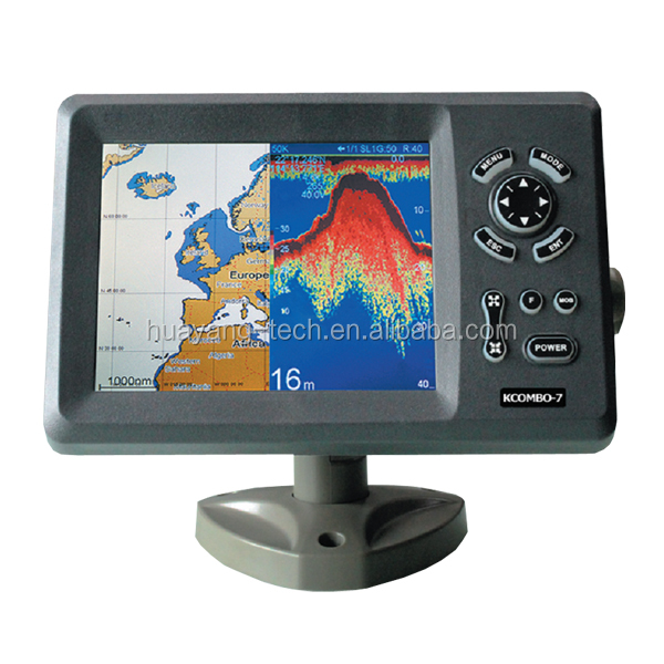Kcombo-7 7 polegadas ONWA GPS  - Fish Finder Transducer avaliação e preço