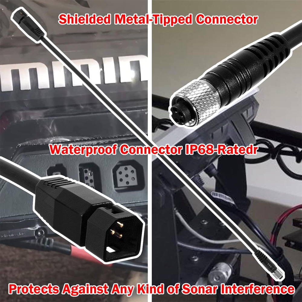 Substituição para 1852068 MKR- - Fish Finder Transducer avaliação e preço