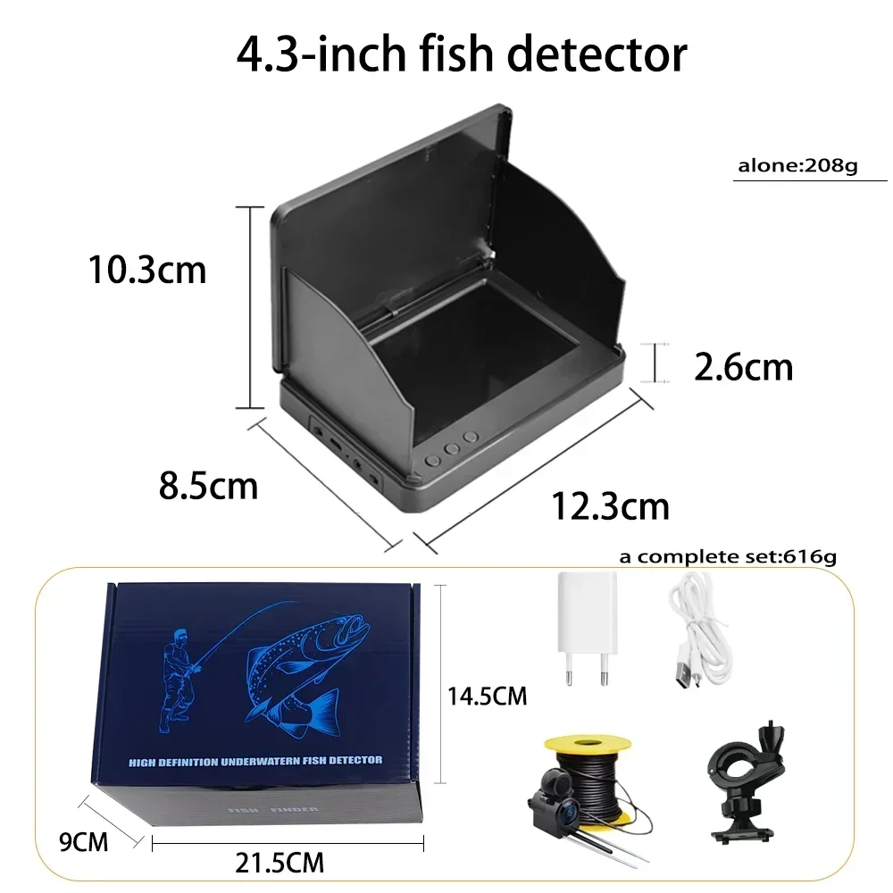 Ys43a detector de peixes subaq - Fish Finder Battery avaliação e preço
