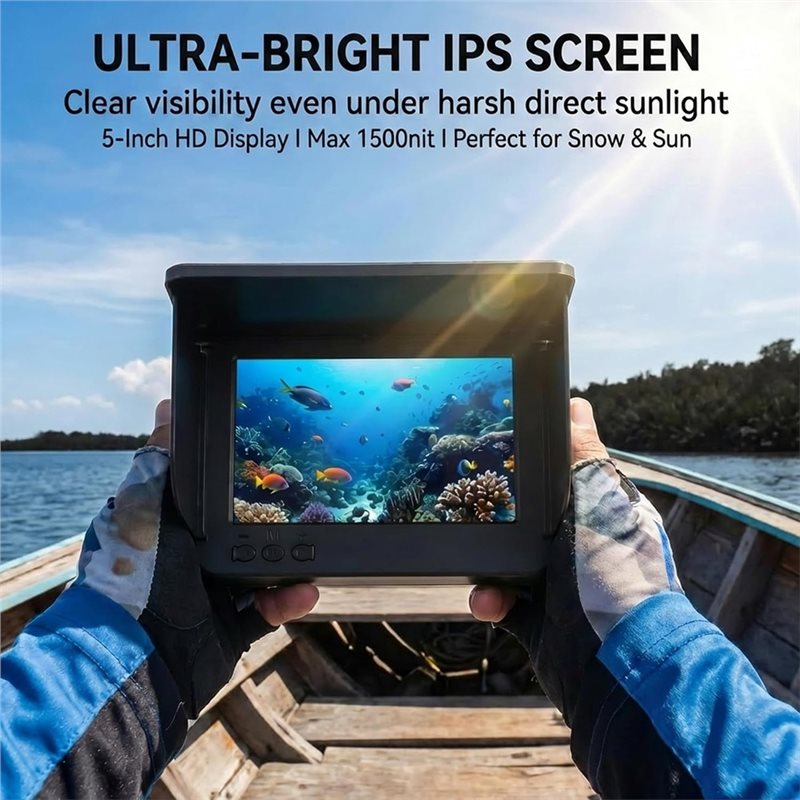 A64T-Câmera de Pesca Subaquáti - Fish Finder Portable avaliação e preço