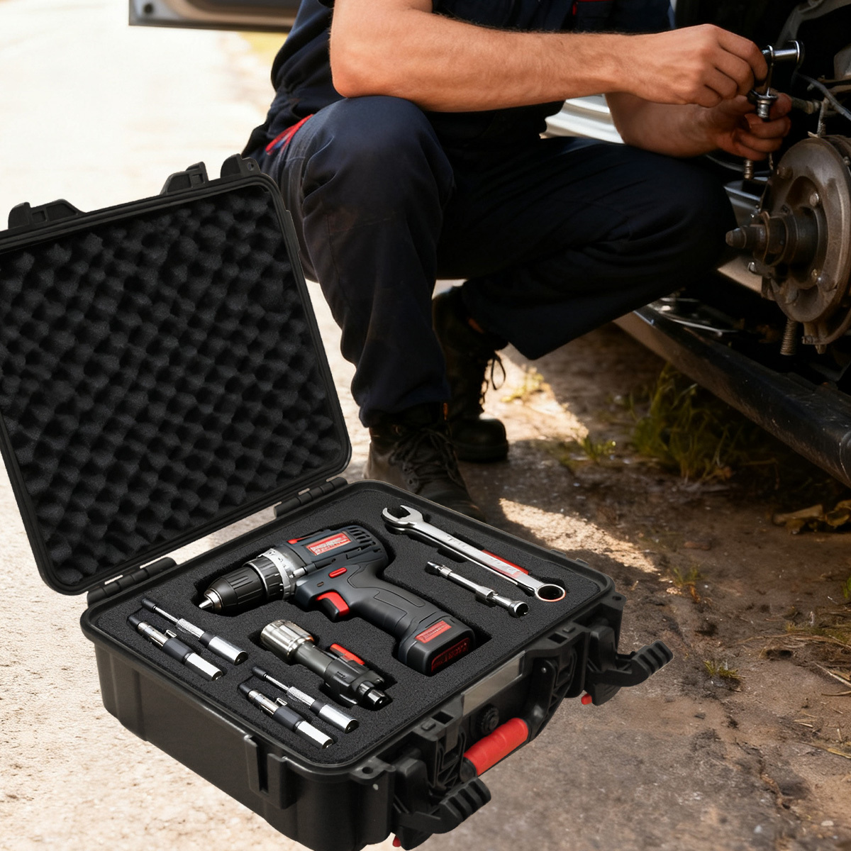 Caixa de ferramentas portátil  - Fish Finder Case avaliação e preço