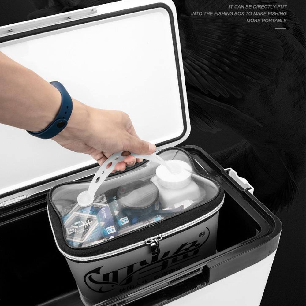 Multifuncional eva saco de pes - Fish Finder Case avaliação e preço